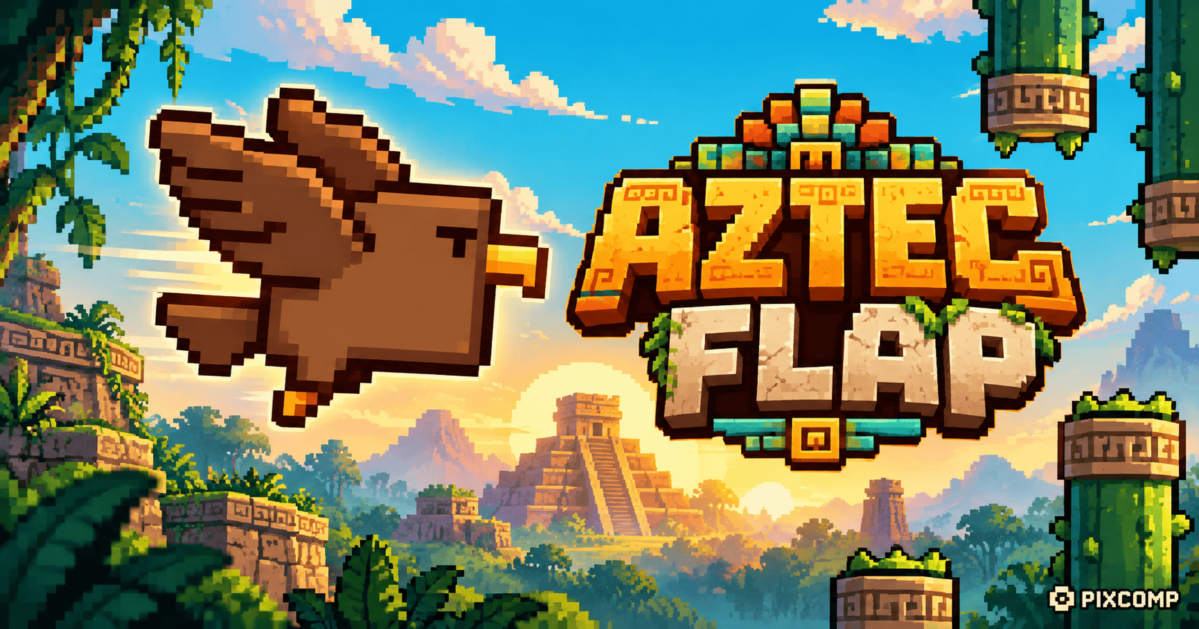 Arte promocional de Aztec Flap